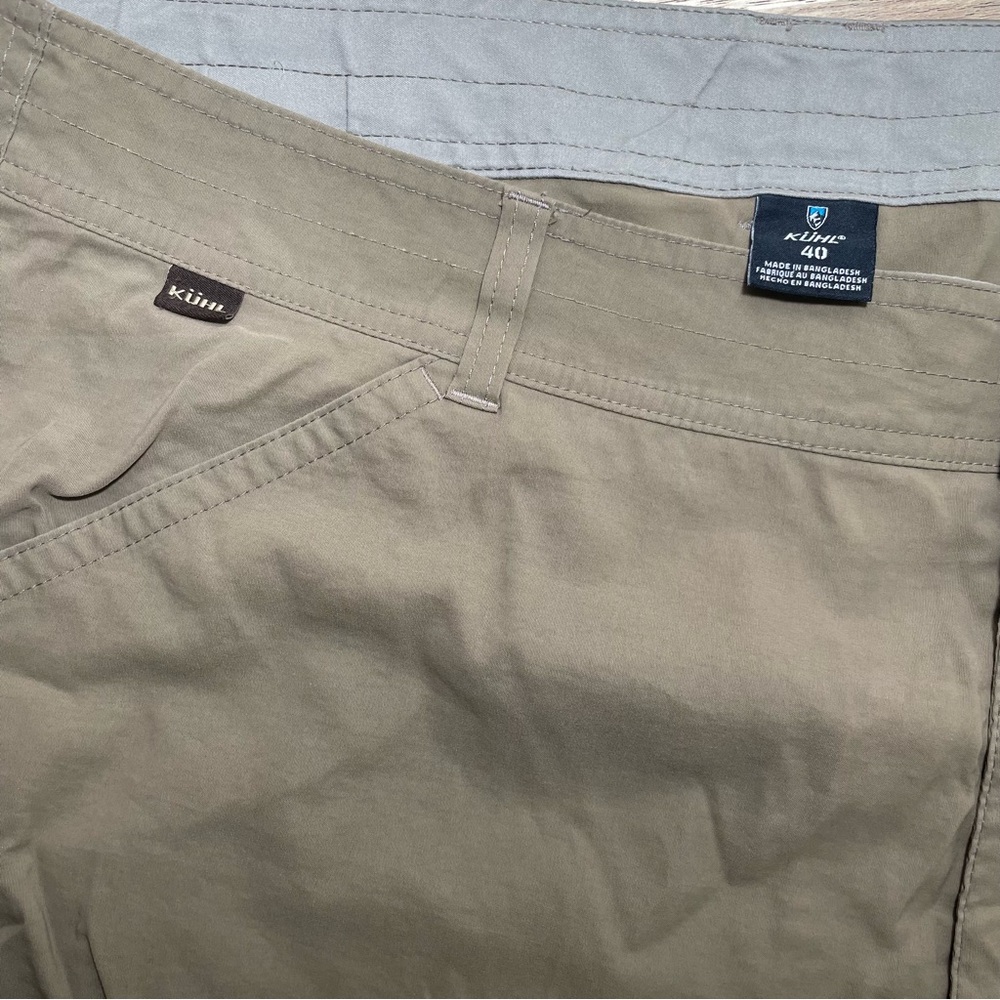 Kuhl Konfidant‎ Air Performance Outdoor Trail Hiking 10" Shorts Nylon Blend 40